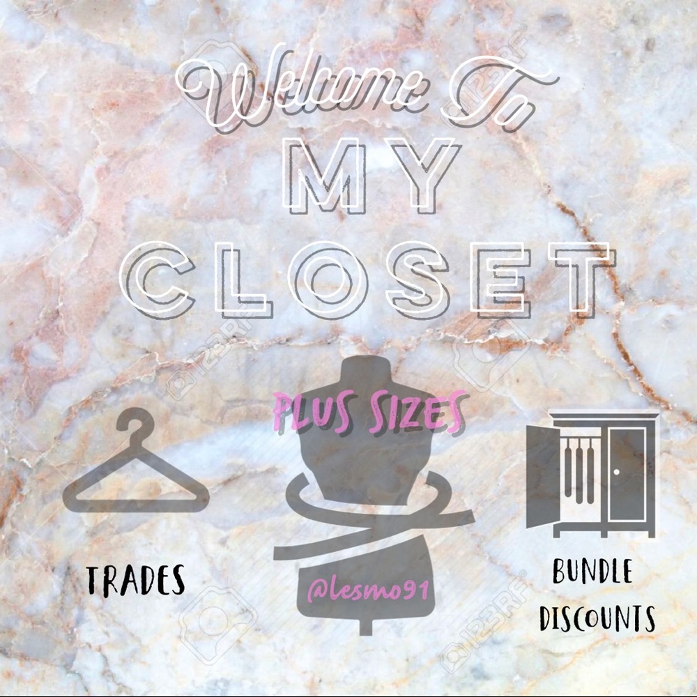 Plus size closet